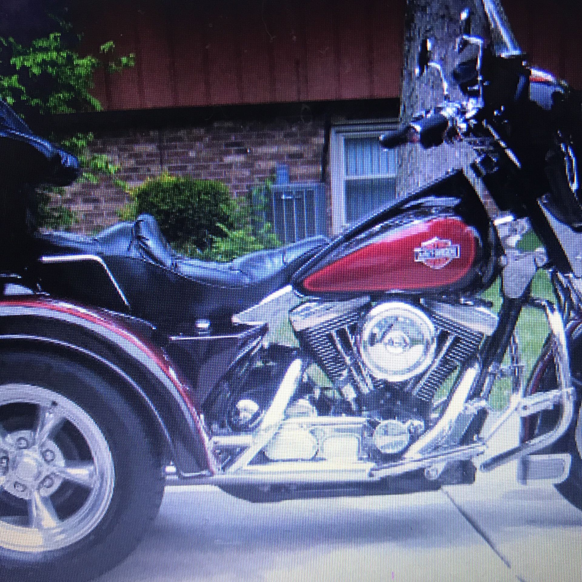 Photo Harley Davidson Trike 1988