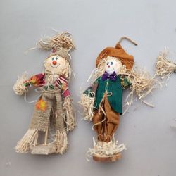 Set of 3 Scarecrow Decorations
