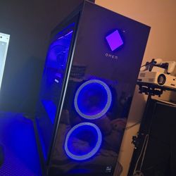 HP OMEN-4OL Gaming Desktop - Intel Core i5-12400F HyperX16GB Memory -NVIDIA GeForce RTX 306O -1TB SSD- Nightfall Black