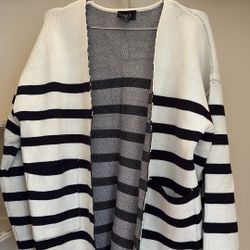 VICI Stripped Cardigan, XS/S