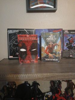 marvel deadpool spiderman miles morales books