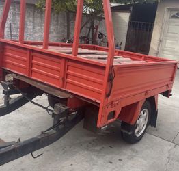 Red trailer