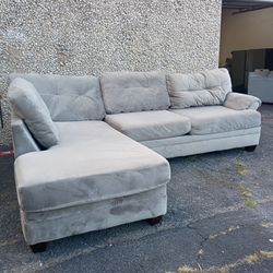 Grey sectional couch free