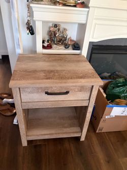 Wooden night stand