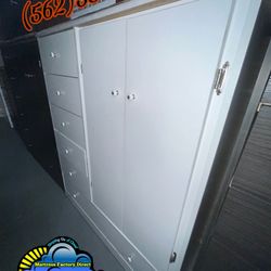 White Closet Pacoima Wardrobe Dresser New Ropero 