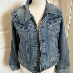 Ralph Lauren Women’s Denim Jeans Jacket Size LARGE