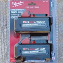 Milwaukee M18 High Output 6.0 Ah Battery Pack..$160...Firm On Price.. Brand New... Pickup Only...