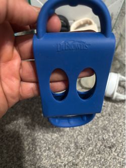 4 Dr.  Brown’s Silicone Handles and Two Philip’s Bottles are for Sale