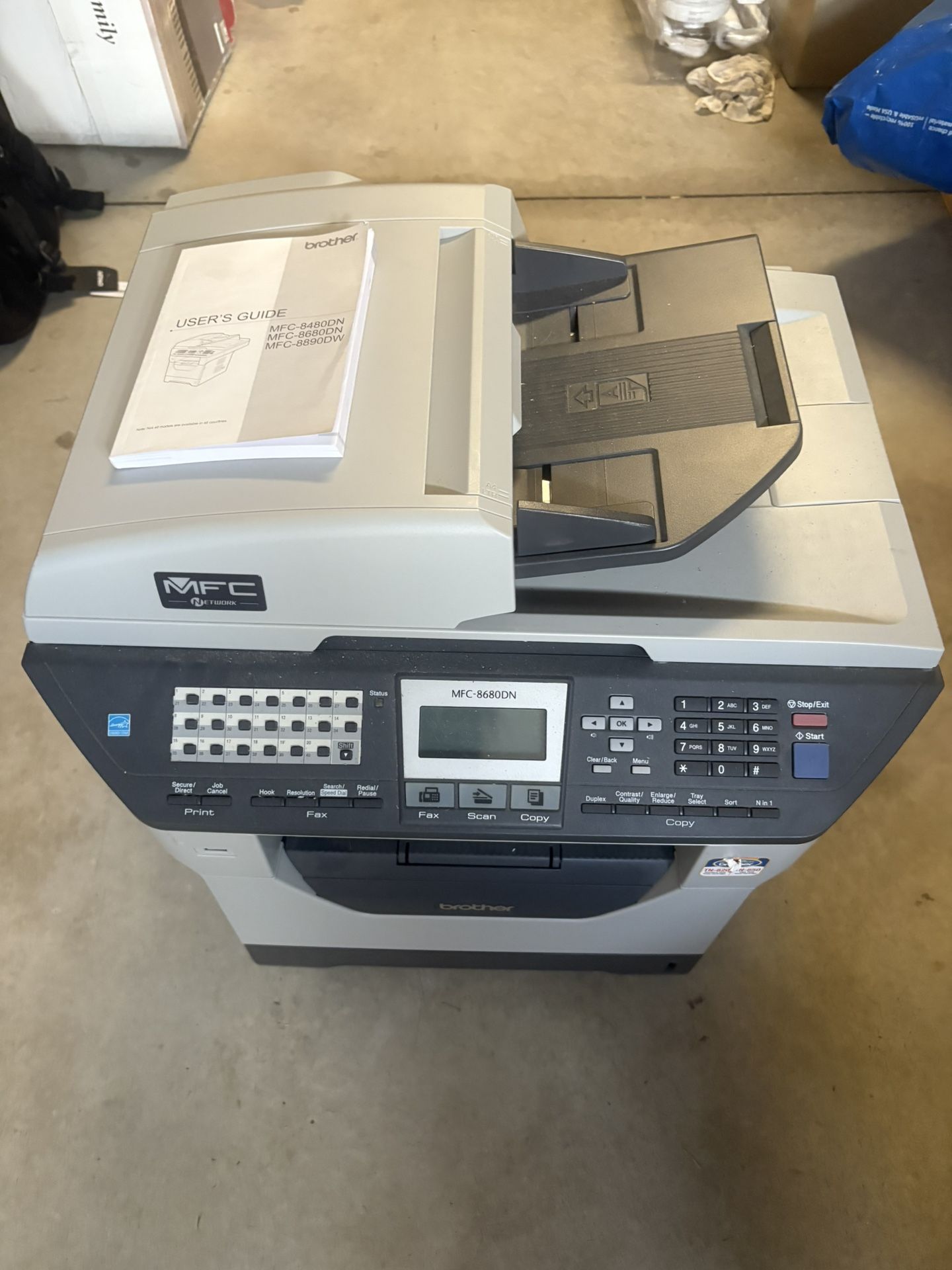 BROTHER® MFC-8480DN MULTIFUNCTION LASER PRINTER W/DUPLEX PRINTING & NETWORKING BRTMFC8480DN
