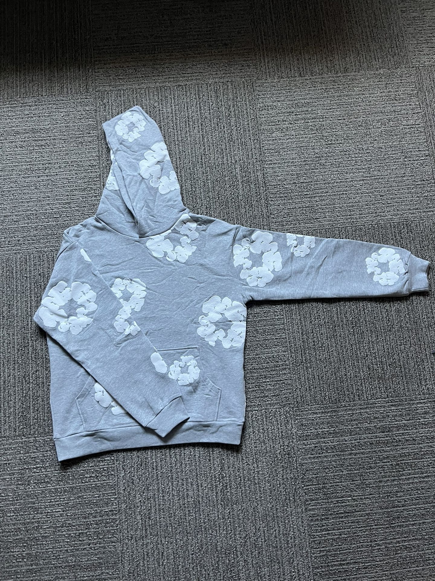 Denim Tears The Cotton Wreath Hoodie Grey Size Small