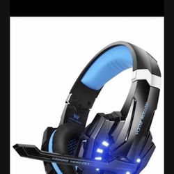 Gaming headset stereo headphones