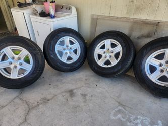 17 inch Rims&tires 5lug for ram trucks