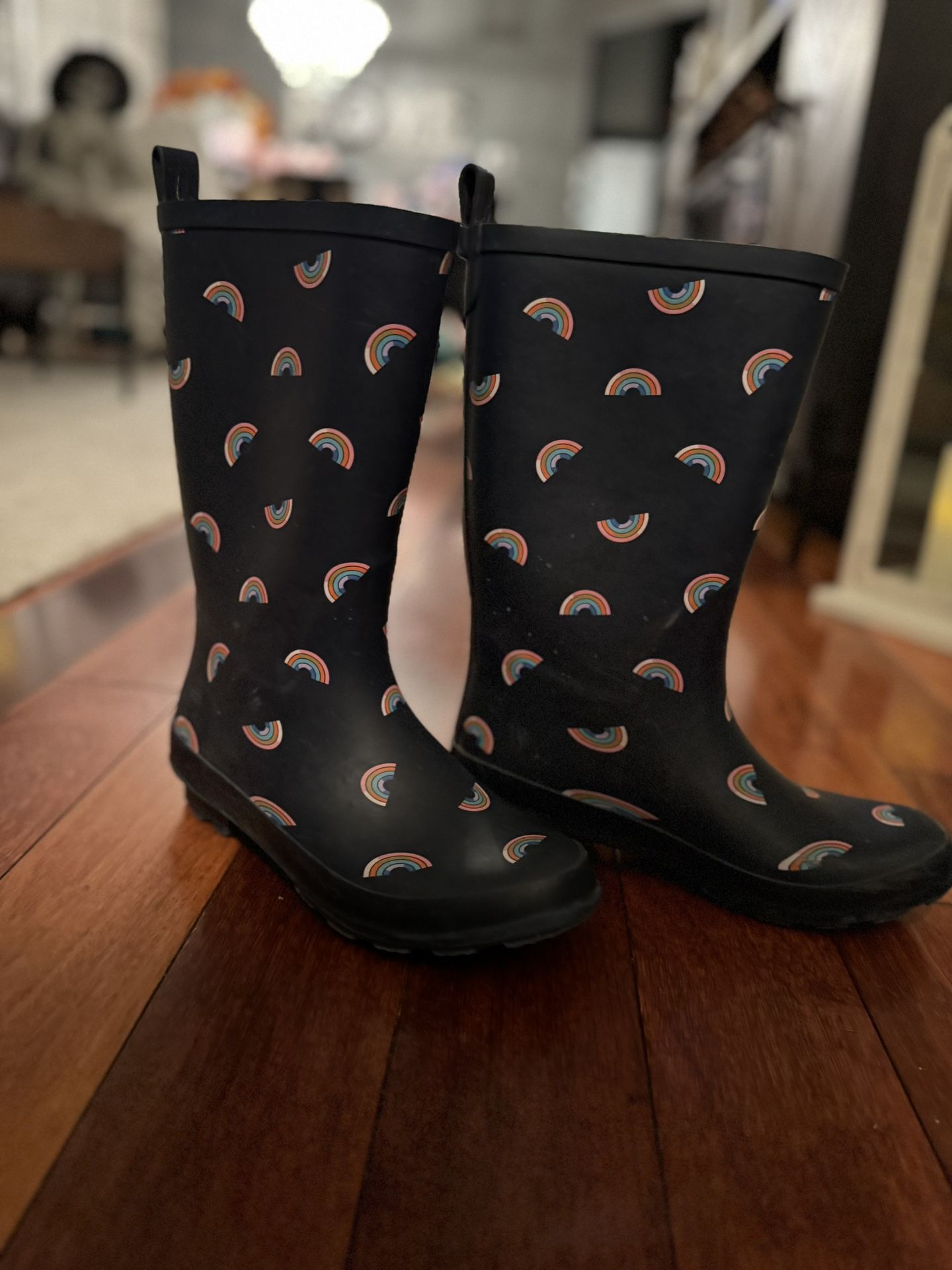 Girls Size 3 Rain boots 