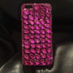 iPhone 7 Plus Tear Drop Rhinestone Back Case 