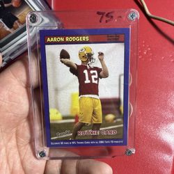 Aaron Rodger’s Rookie Bazooka Card