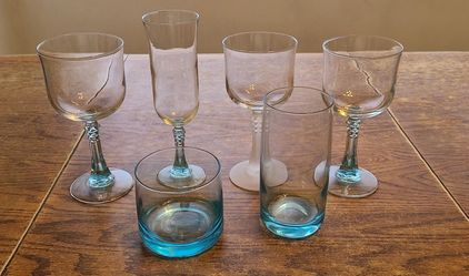  Wine & Drink Glasses - 50 Total