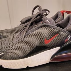 Nike Air270 Boys Girls Kids 1.5Y EU33 Great Shoes Grey