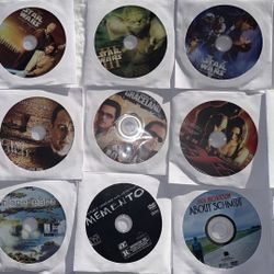100 Disc DVD Lot- Harry Potter, Star Wars, Indiana Jones, 007, Simpsons