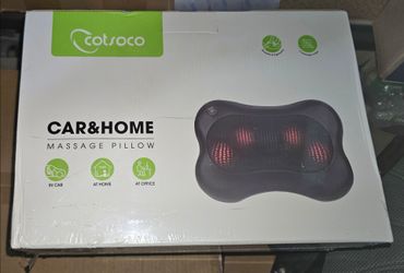 New Shiatsu Pillow Massager