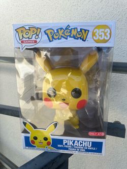 10” Funko Pop Pokémon Pikachu figure