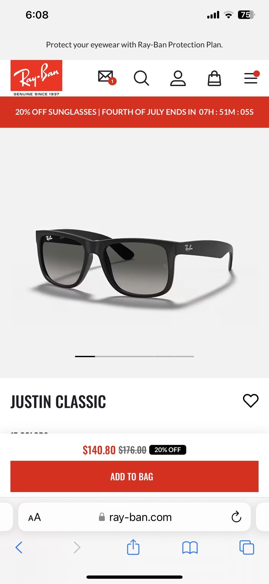 Ray Ban Sunglasses