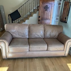 Leather couch
