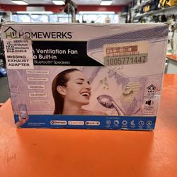 Homewerks 110CFM Ceiling Bathroom Exhaust Fan