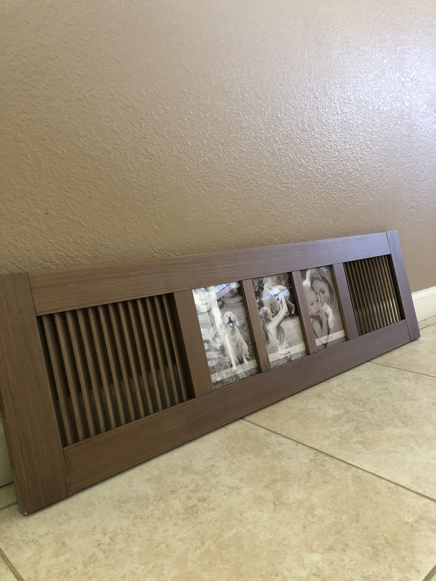 Wooden Collage Photo Frame