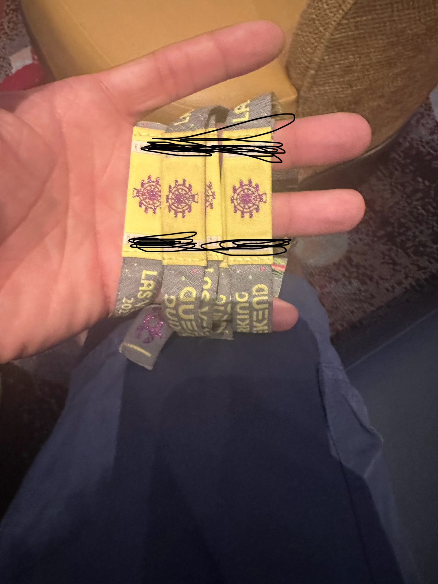 EDC Working Weekend Sunday Wristbands For Sale 