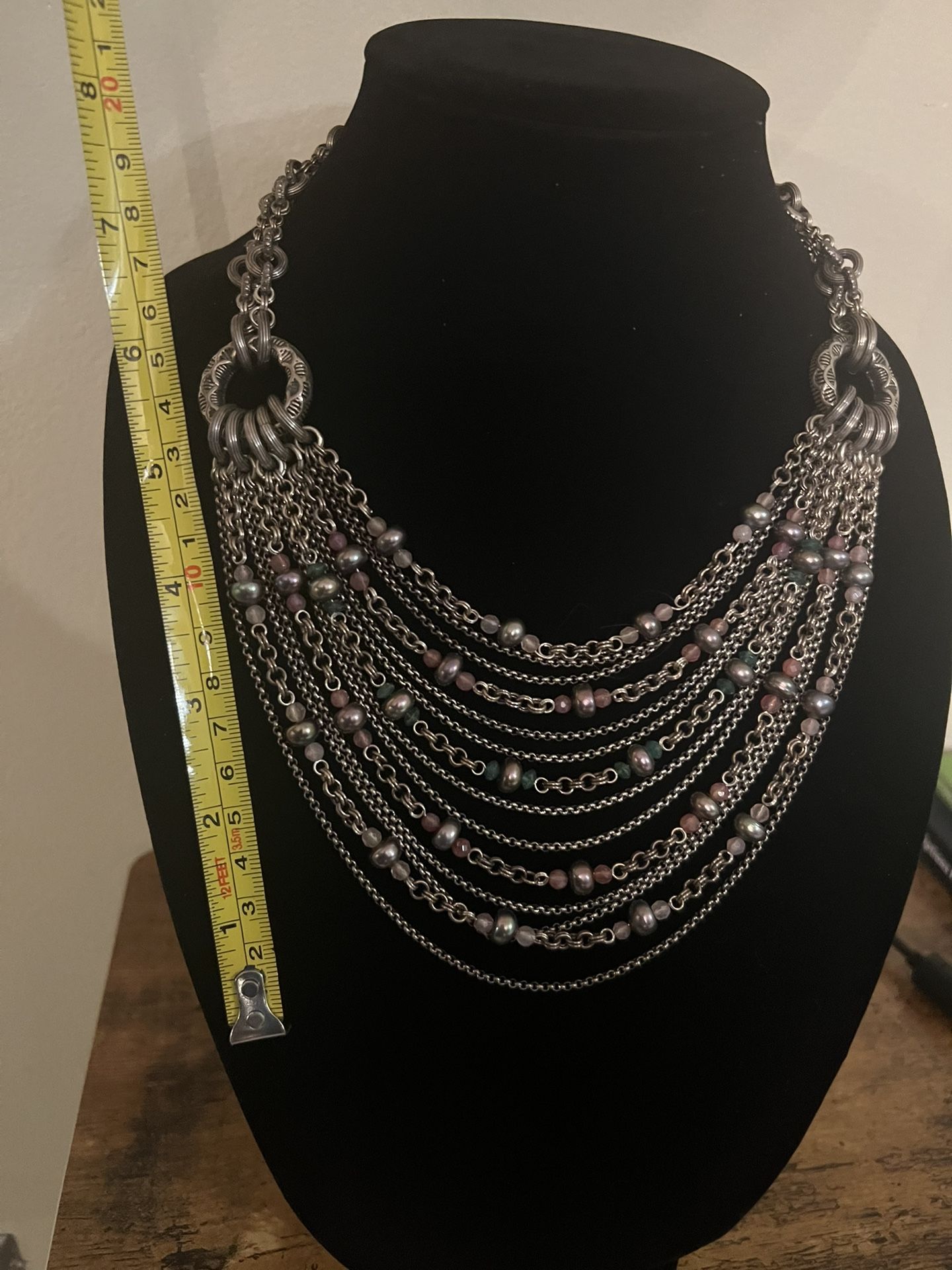 3 Ladies Steel Necklaces & 1 Bracelet