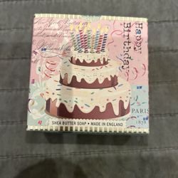 Brand New Shea Butter Soap.  Made In England.