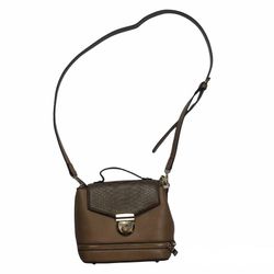Brown Faux Leather Purse / Handbag