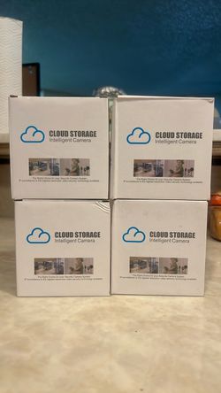 Cloud Storage Intelligent Camera – Lot of 4