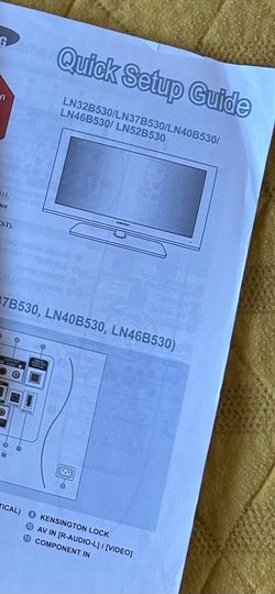 Samsung 40” TV