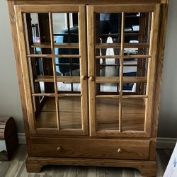 Vintage wood hutch for free