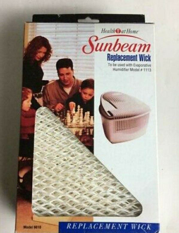 Sunbeam Wick Filter Model 6610.