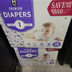 Diapers Size 1 
