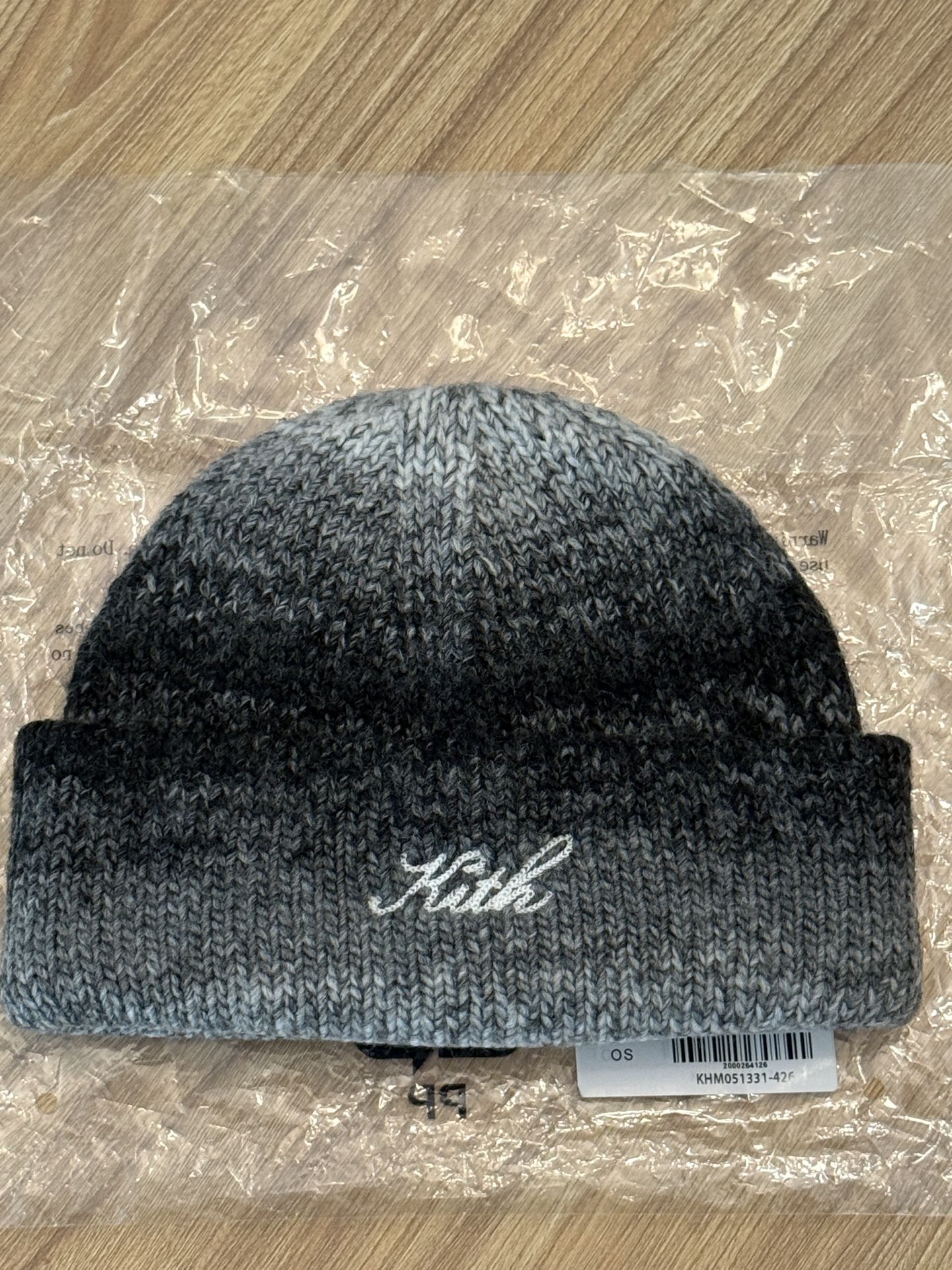 Kith Poly Wool Gradient Beanie 2025 Kithmas— One Size Fits All