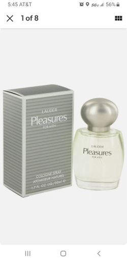 Estee Lauder Pleasure For Men Cologne Spray 1.7 oz New in Retail Box Authentic