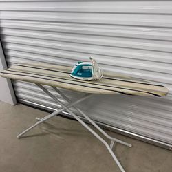 Ironing Board + Black & Decker Iron