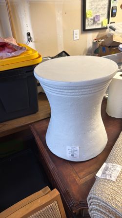 White Patio Table