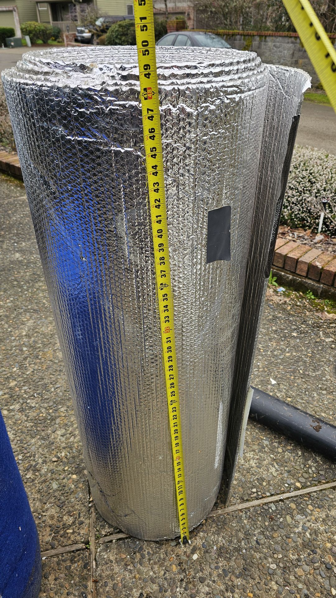 Sheet bubble insulation