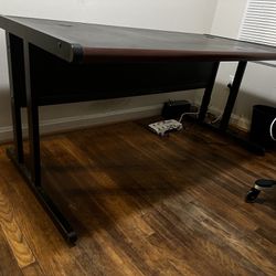 Cherry Wood Computer Desk, Great Condition $80
