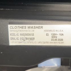 Samsung Washer And Dryer Set 