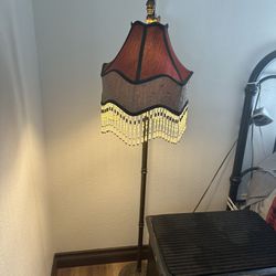 2 beautiful vintage floor lamps