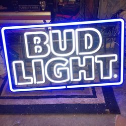 Bud Light Neon Sign