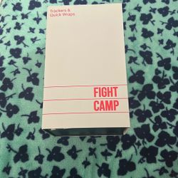 Fight Camp Tracker And Wrist Wraps