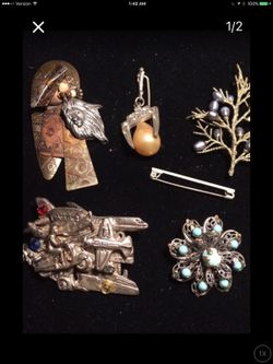 Vintage brooches