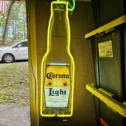 Corona Beer Neon. Double Sided