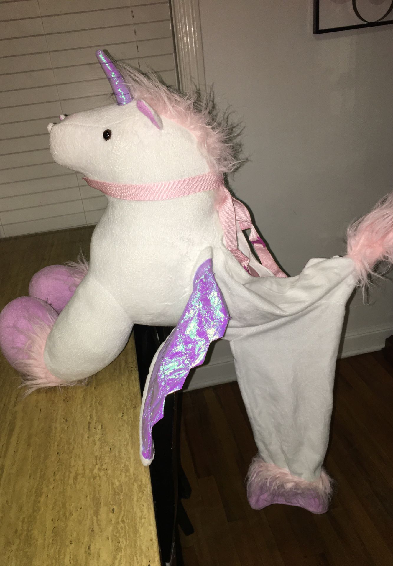 Plush Toddler Unicorn Costume 2-3T